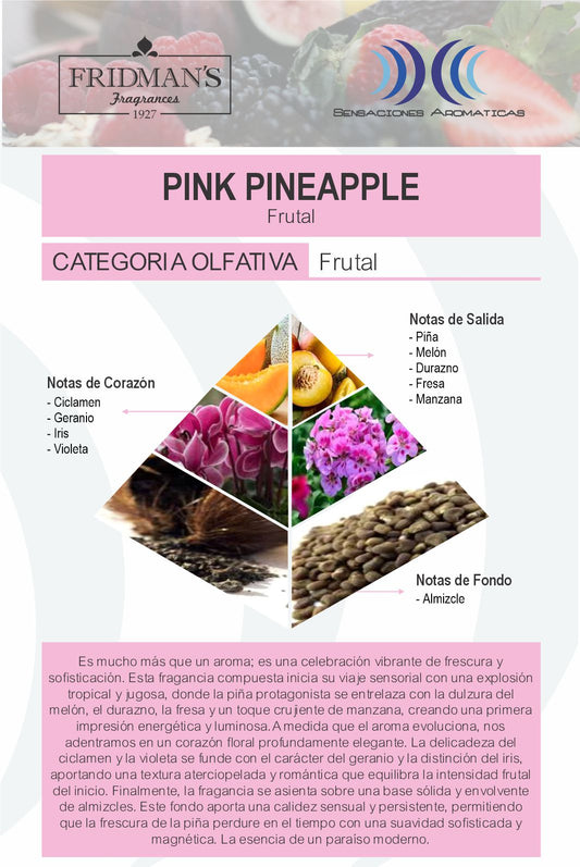 Pink Pineapple. ( Piña)